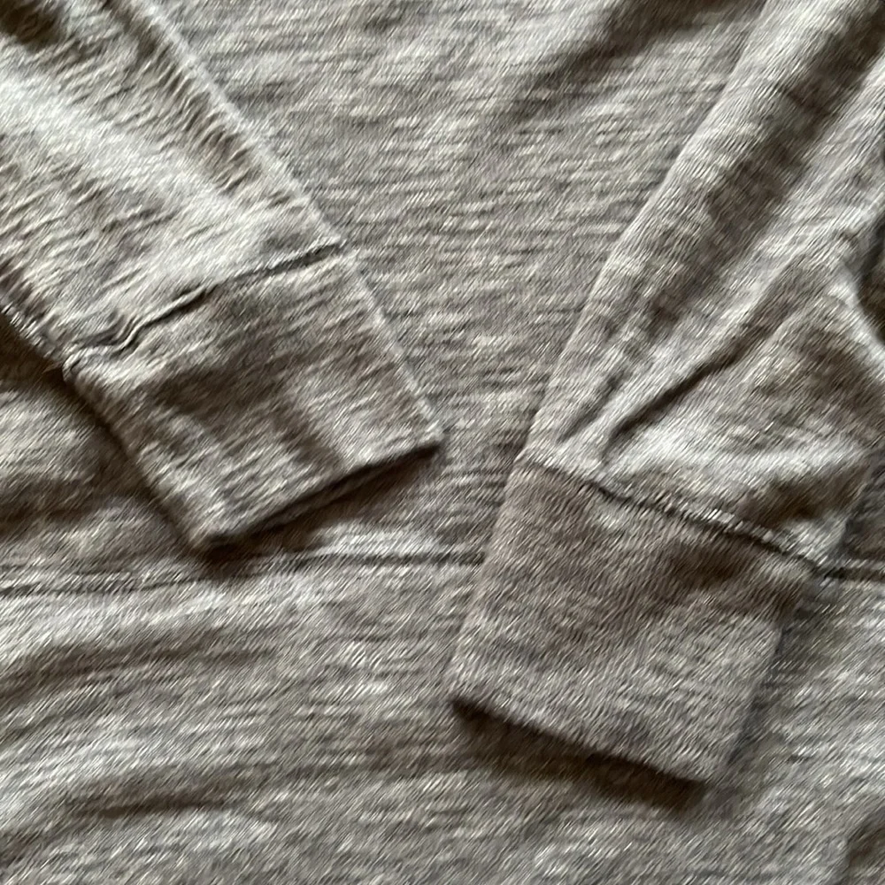 Free People We the Free gray off the shoulder sweater